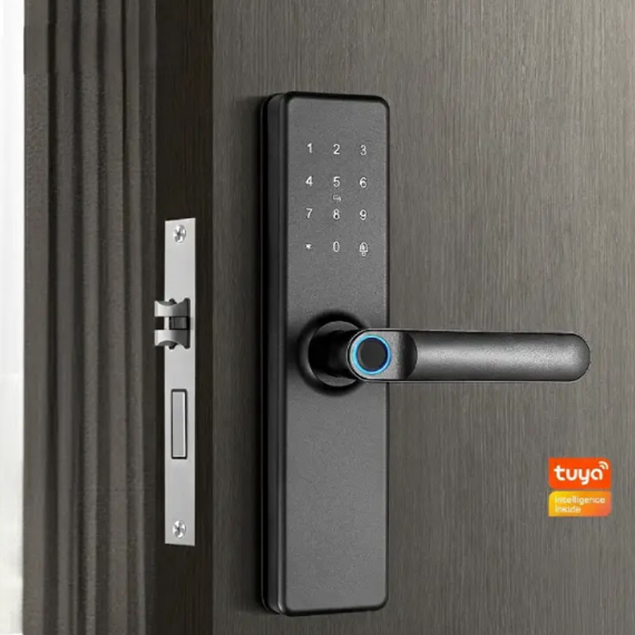 Gopeta QMQ8  Smart Lock Security at Your Fingertips - Black