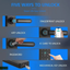 Gopeta QMQ8  Smart Lock Security at Your Fingertips - Black