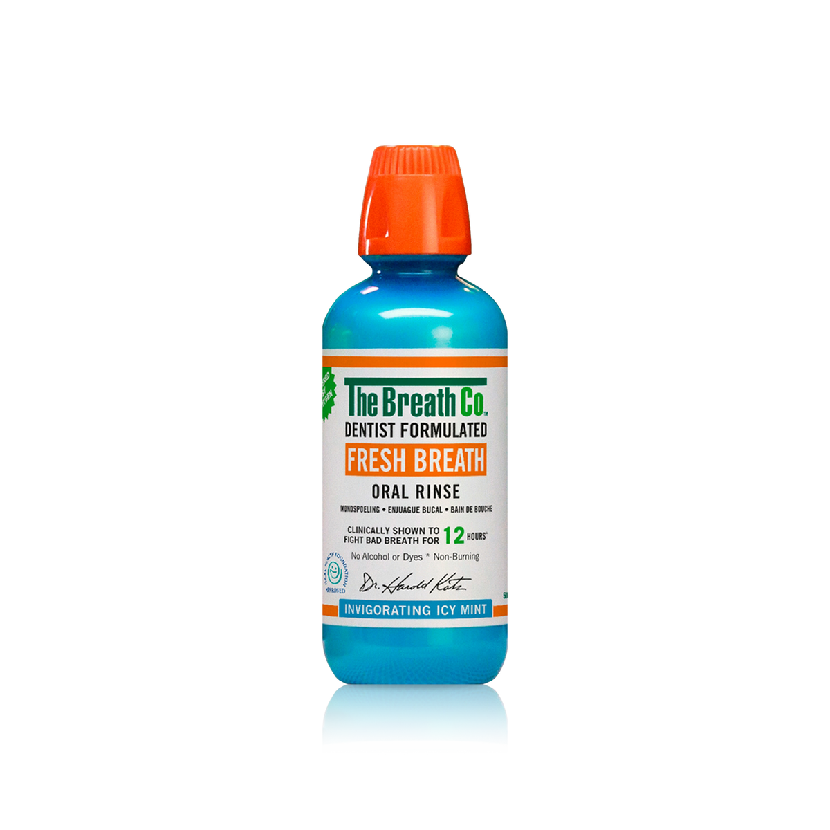 The Breath Co Icy Mint Oral Rinse