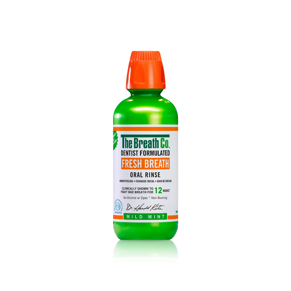 The Breath Co Mild Mint Oral Rinse