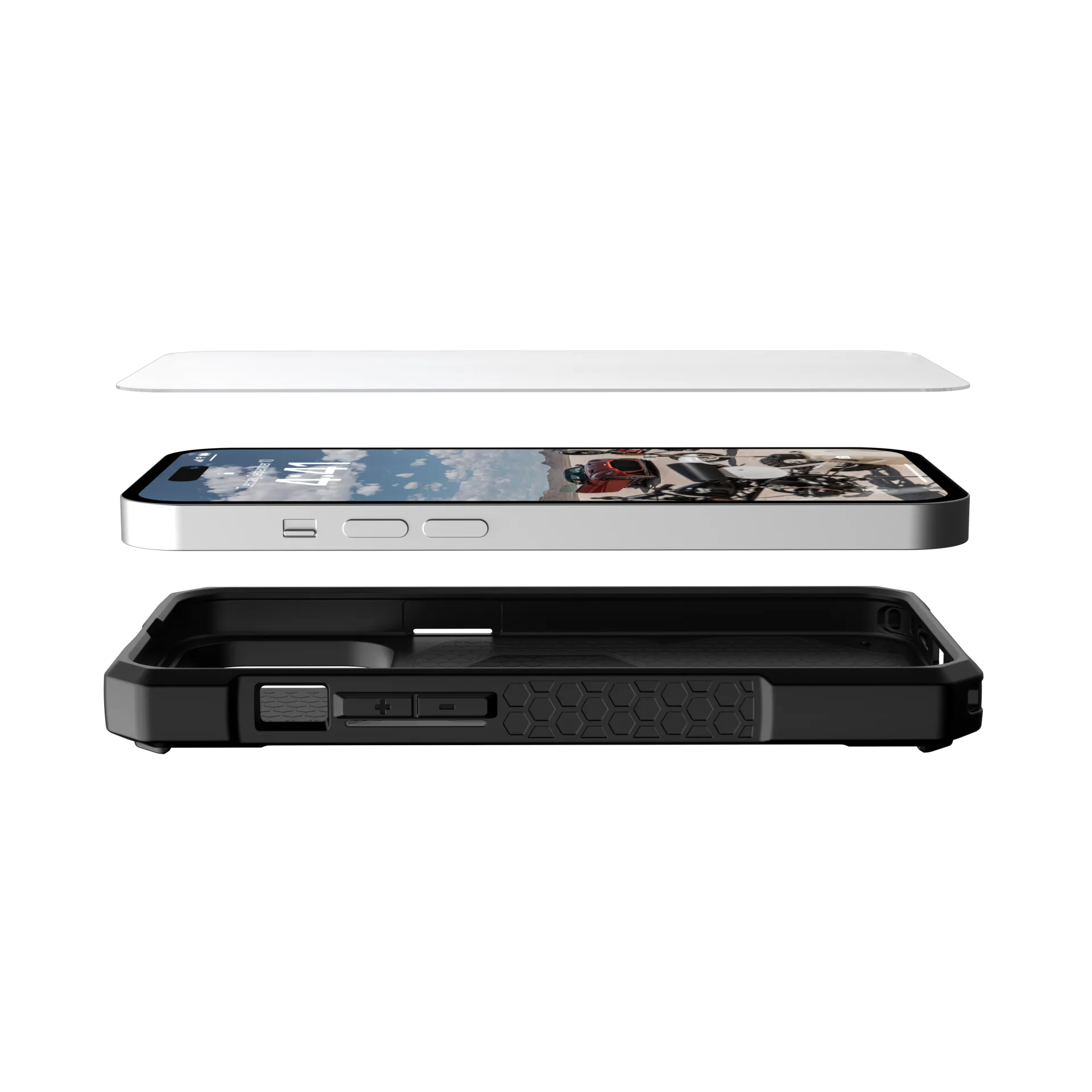 UAG Glass Screen Protector Shield Plus - Apple iPhone 14 Pro / Clear Accessories > Mobiles & Tablets > Mobiles > Screen