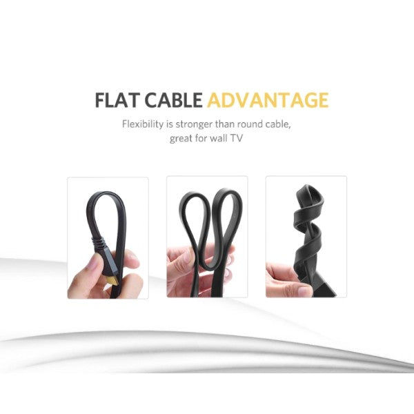 UGREEN HDMI Flat Cable - 3 Meter / Black