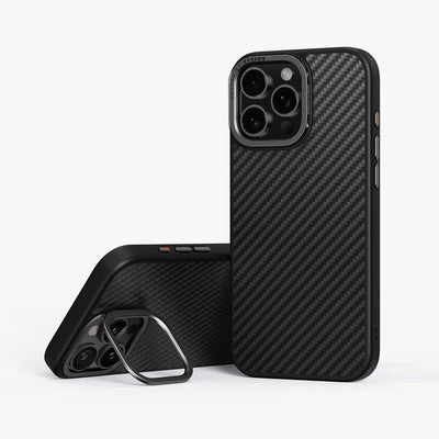 Uniq Hybrid Magclick Charging Keva Max With Camera Stand - Iphone 16 Pro Max / Carbon Black Accessories > Mobiles &