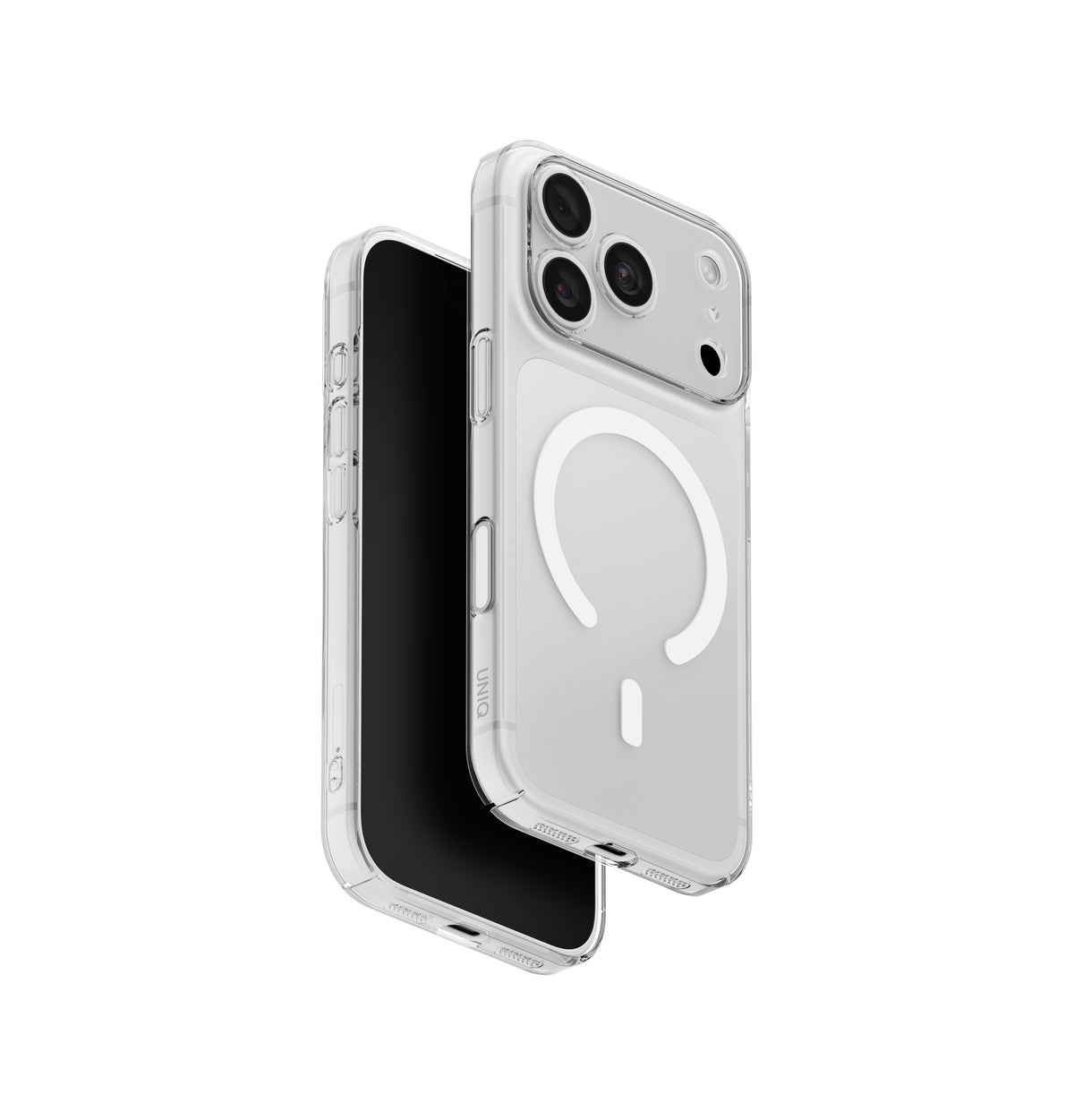 Uniq Hybrid Magclick Charging Airsuit For Apple iPhone 18 Pro Max - Glossy Clear