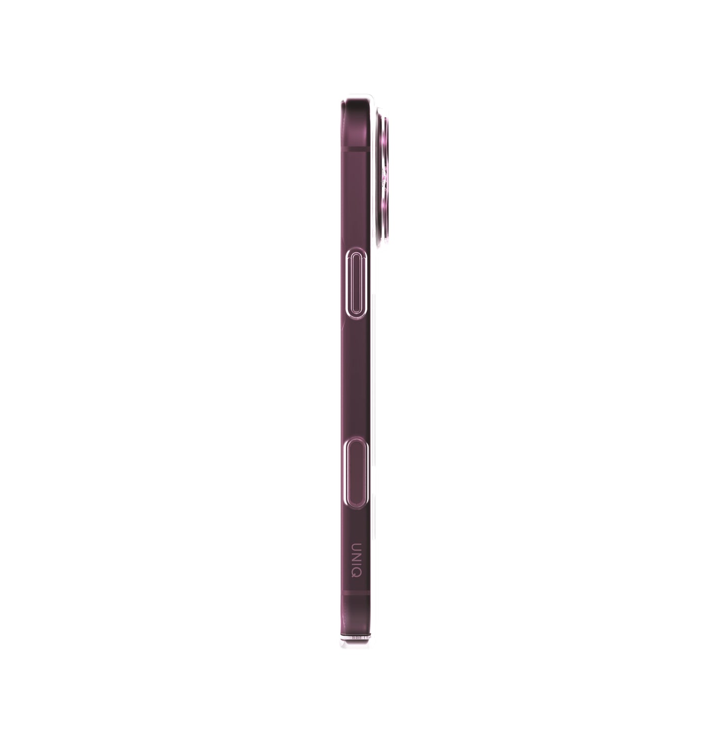 Uniq Hybrid Magclick Charging Airsuit For Apple iPhone 18 Pro - Glossy Burgundy