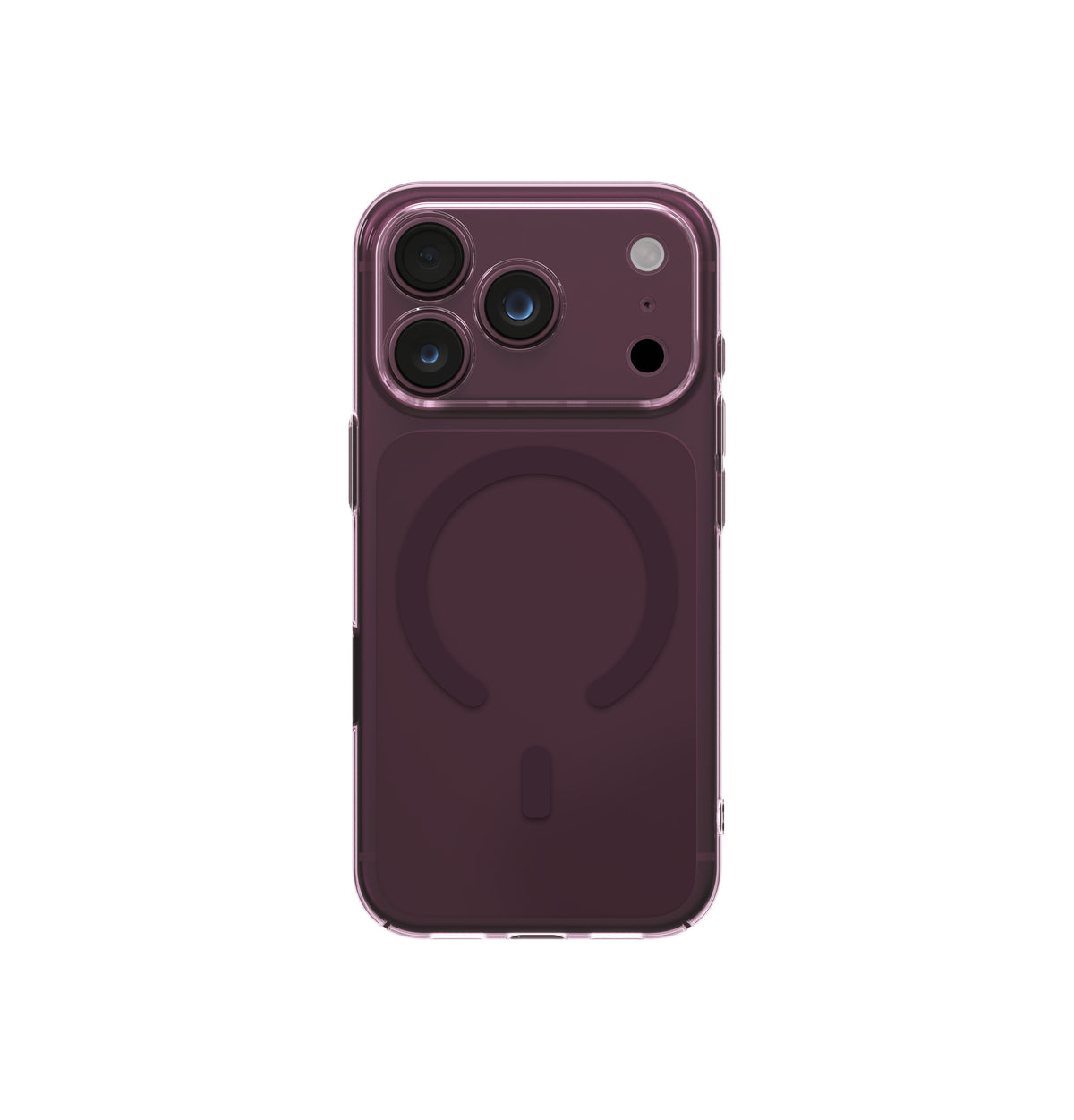Uniq Hybrid Magclick Charging Airsuit For Apple iPhone 18 Pro Max - Glossy Burgundy