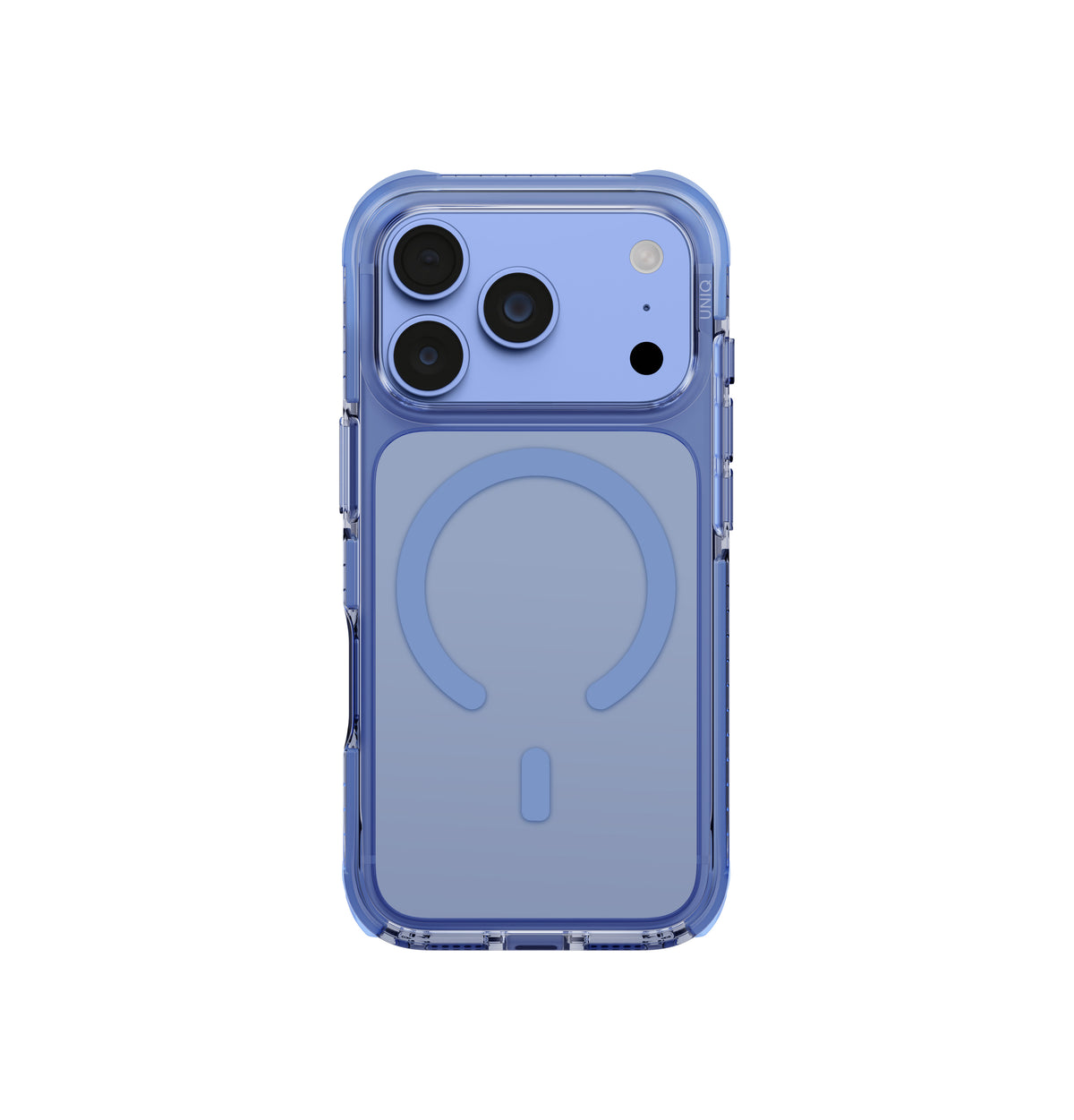 Uniq Hybrid Magclick Charging Combat For Apple iPhone 18 Pro Max - Polar Blue