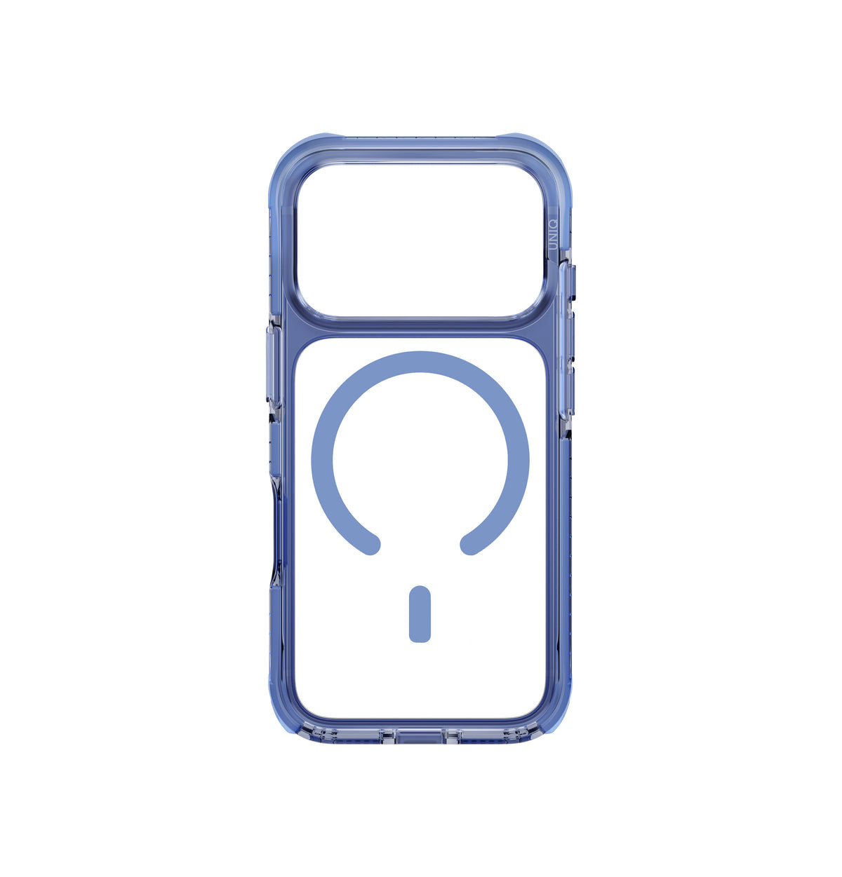 Uniq Hybrid Magclick Charging Combat For Apple iPhone 18 Pro - Polar Blue