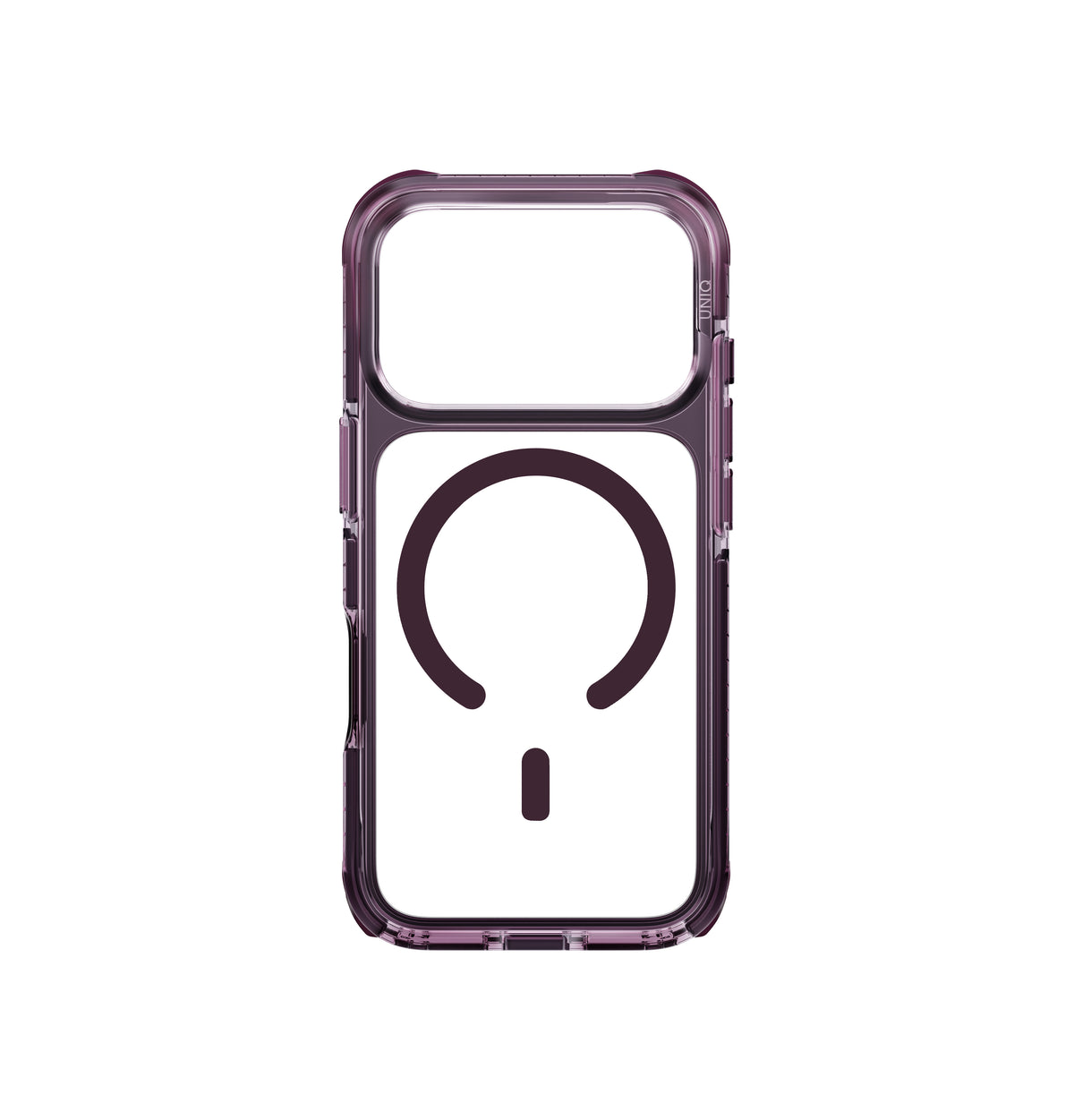 Uniq Hybrid Magclick Charging Combat For Apple iPhone 18 Pro Max - Deep Burgundy