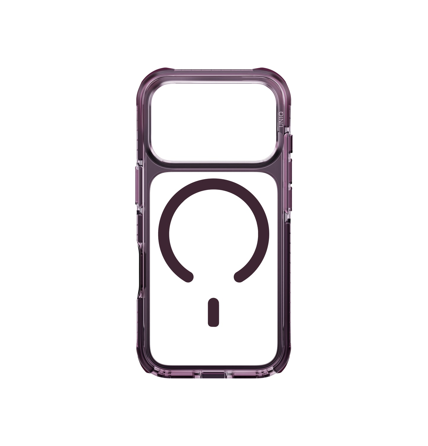 Uniq Hybrid Magclick Charging Combat For Apple iPhone 18 Pro - Deep Burgundy