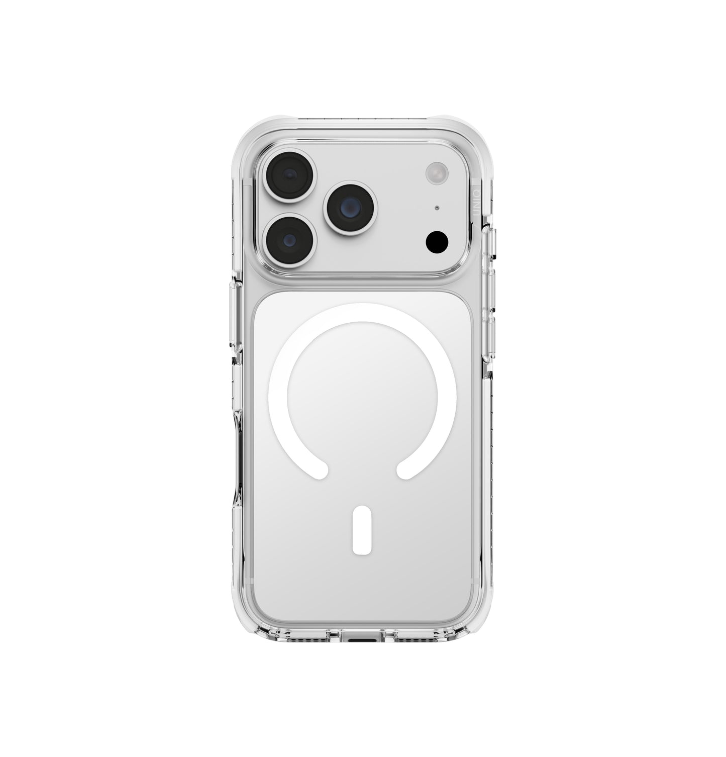 Uniq Hybrid Magclick Charging Combat For Apple iPhone 18 Pro - Blanc White