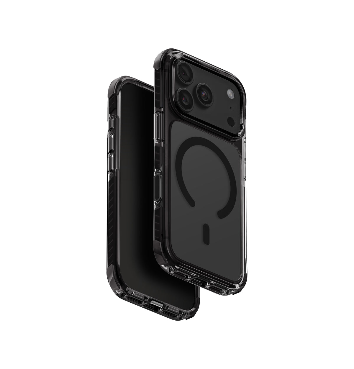 Uniq Hybrid Magclick Charging Combat For Apple iPhone 18 Pro -  Carbon Black