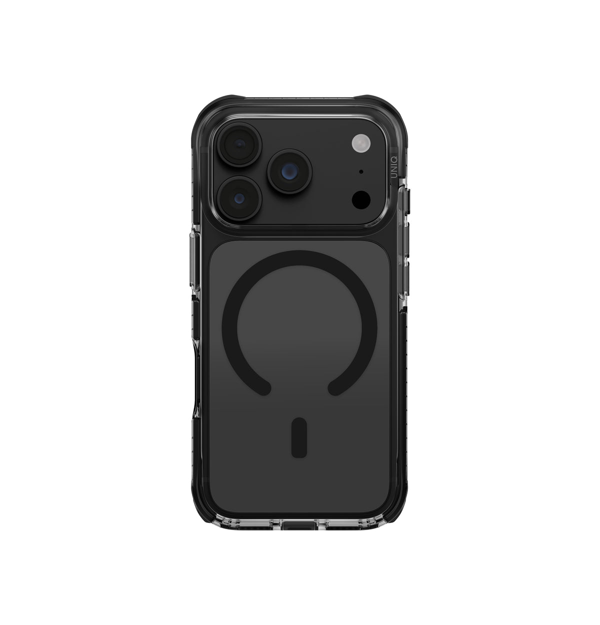 Uniq Hybrid Magclick Charging Combat For Apple iPhone 18 Pro -  Carbon Black