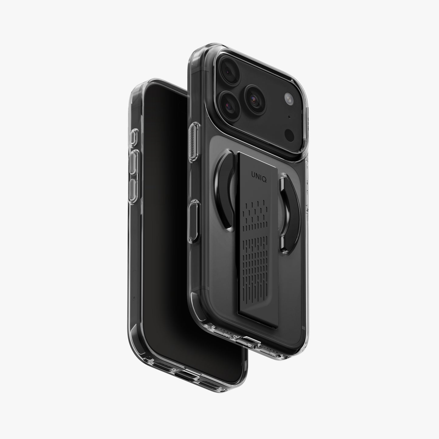 Uniq Hybrid Heldro Air MagSafe Case for iPhone 18 Pro Max - Tinted Smoke