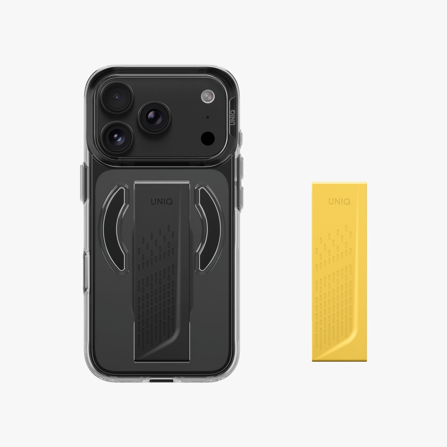 Uniq Hybrid Heldro Air MagSafe Case for iPhone 18 Pro Max - Tinted Smoke
