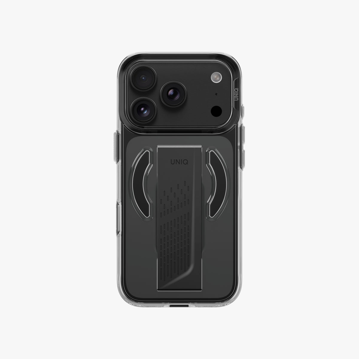 Uniq Hybrid Heldro Air MagSafe Case for iPhone 18 Pro Max - Tinted Smoke