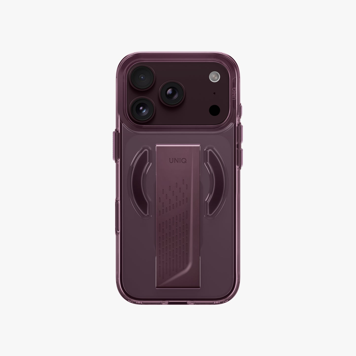 Uniq Hybrid Heldro Air MagSafe Case for iPhone 18 Pro Max - Velvet Burgundy