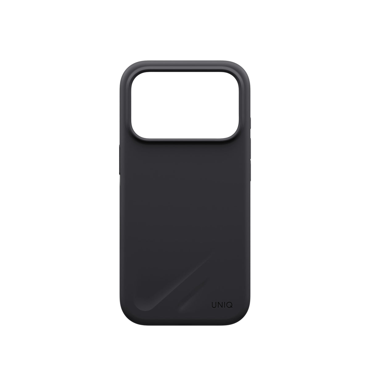 Uniq Hybrid Lino MagSafe Case for iPhone 18 Pro Max - Charcoal Grey