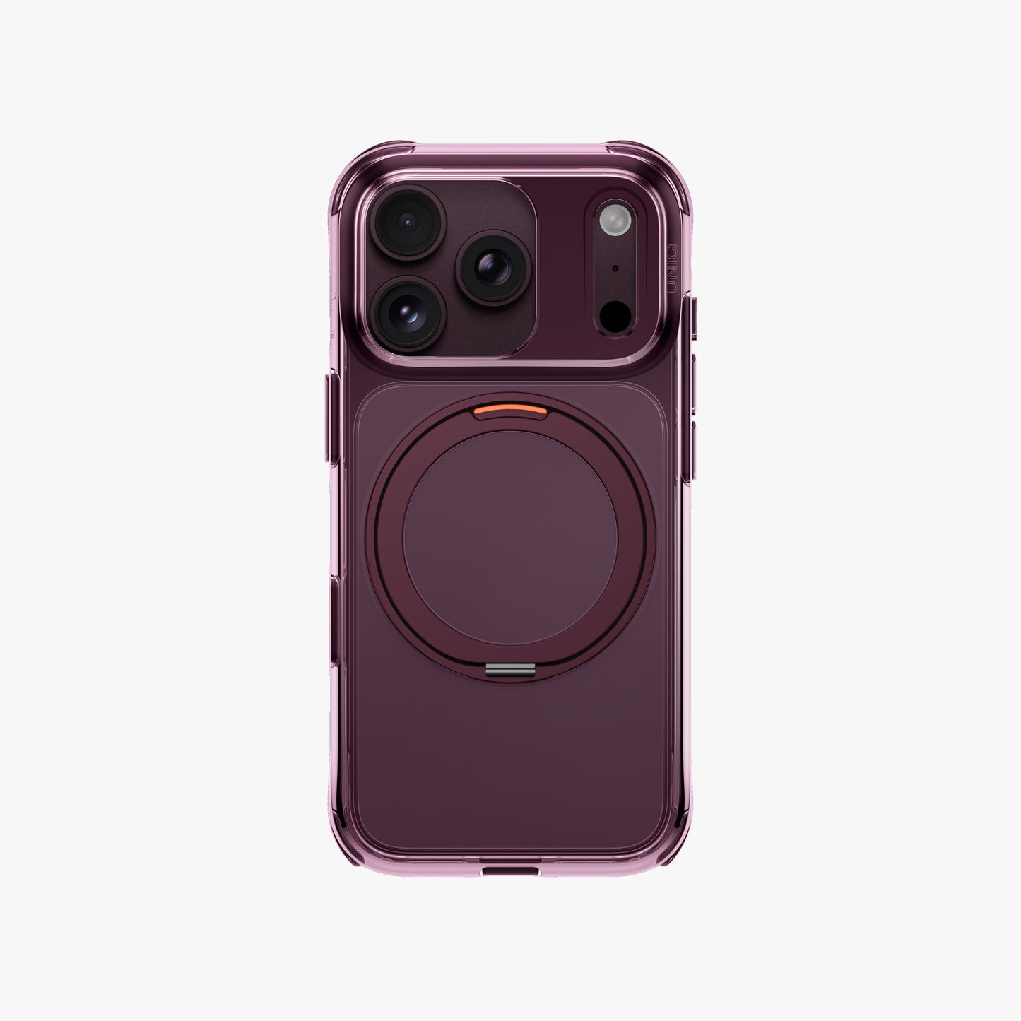Uniq Hybrid Swivix With 360 Rotating Kickstand For Apple iPhone 18 Pro Max - Deep Burgundy