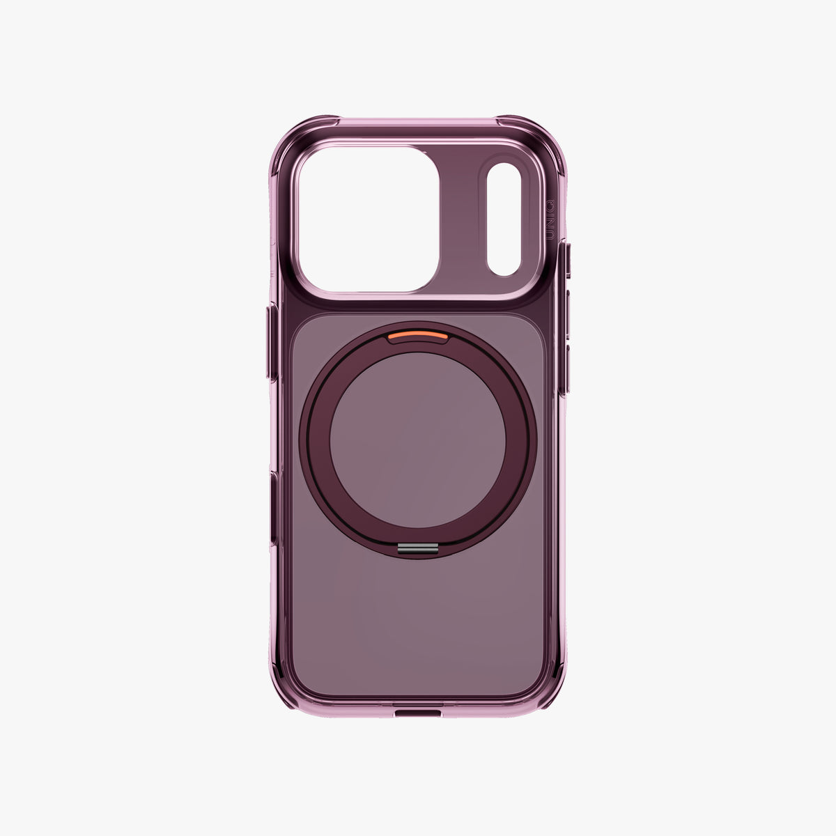 Uniq Hybrid Swivix With 360 Rotating Kickstand MagSafe Case for iPhone 18 Pro - Deep Burgundy