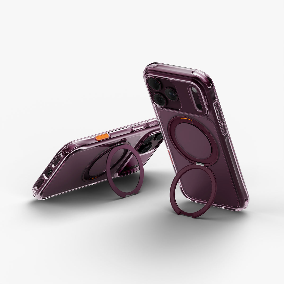 Uniq Hybrid Swivix With 360 Rotating Kickstand For Apple iPhone 18 Pro Max - Deep Burgundy