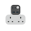 MOMAX 1-Charge Work Flow T-shaped Extention 2 Socket with USB - White