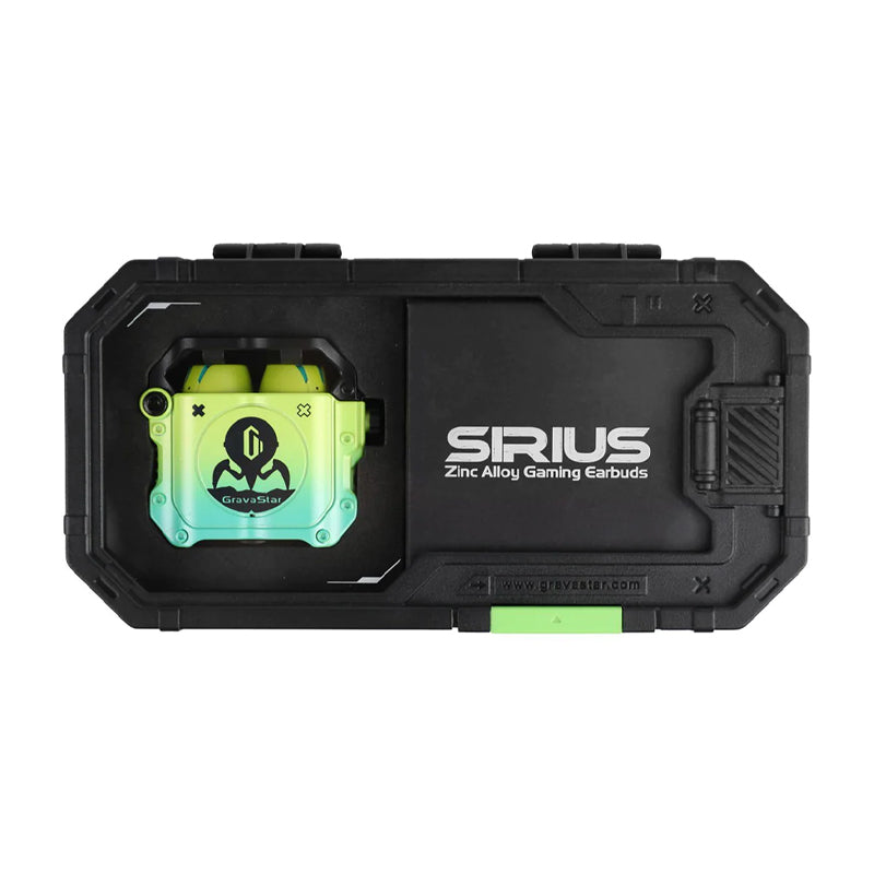 Gravastar Sirius P7 TWS Earbuds - Neon Green