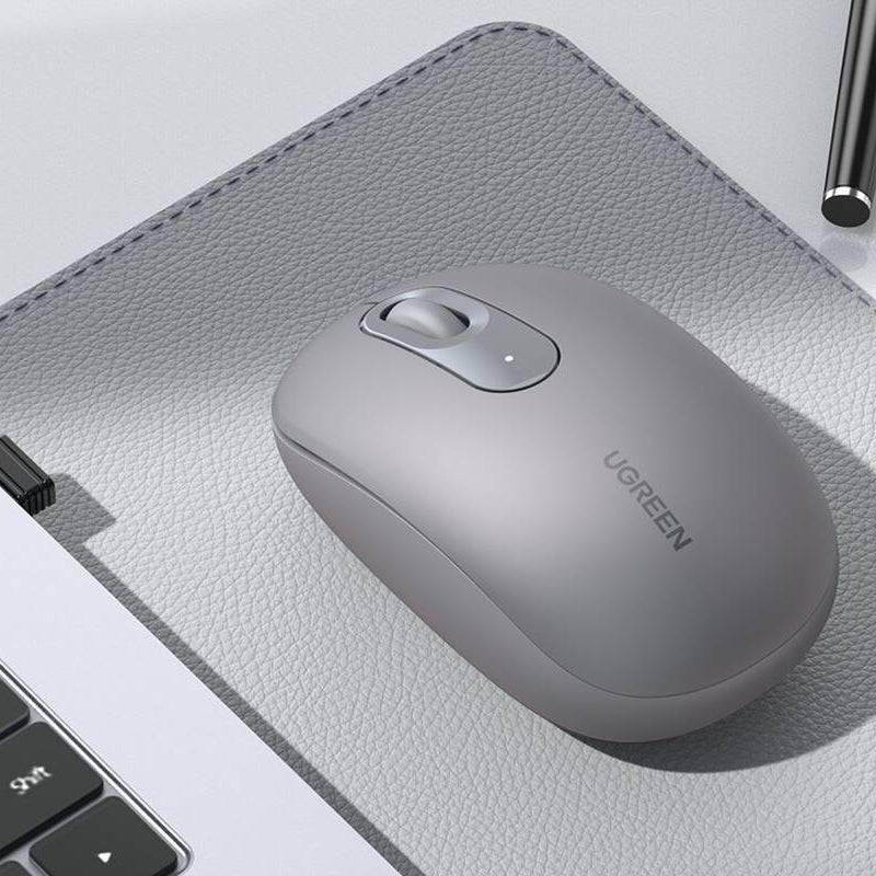 UGREEN 2.4G Wireless Mouse - Moonlight Gray