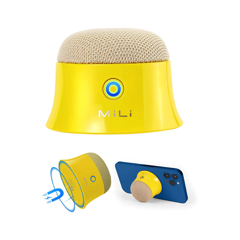 MiLi Mag Soundmate Mini MagSafe Bluetooth Speaker - Yellow