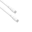 Pawa PVC 60W Data & Quick Charging USB-C to USB-C Cable 1.2m/4ft - White