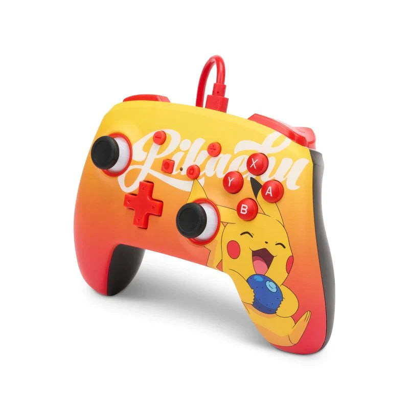 PowerA Pokemon Wired Controller Oran Berry Pikachu