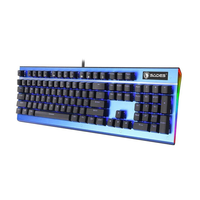 SADES Keyboard Sickle Mechanical Gaming K13 - Blue