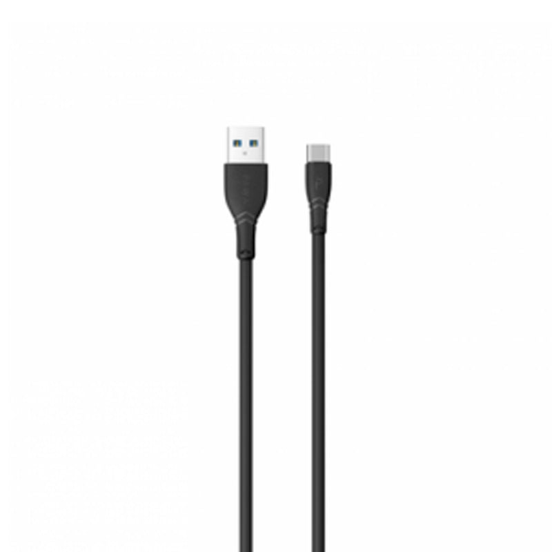 PAWA USB To Micro USB Braided Data Cable - Black