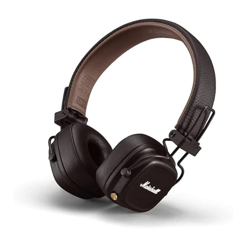 Marshall Major IV Wireless Headphones - Brown