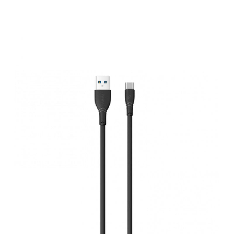 Pawa USB To USB C Cable 1.2M - Black