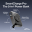Statik SmartCharge Pro 5-in-1 Travel Charger - 15000mAh / USB-A / USB-C / Black