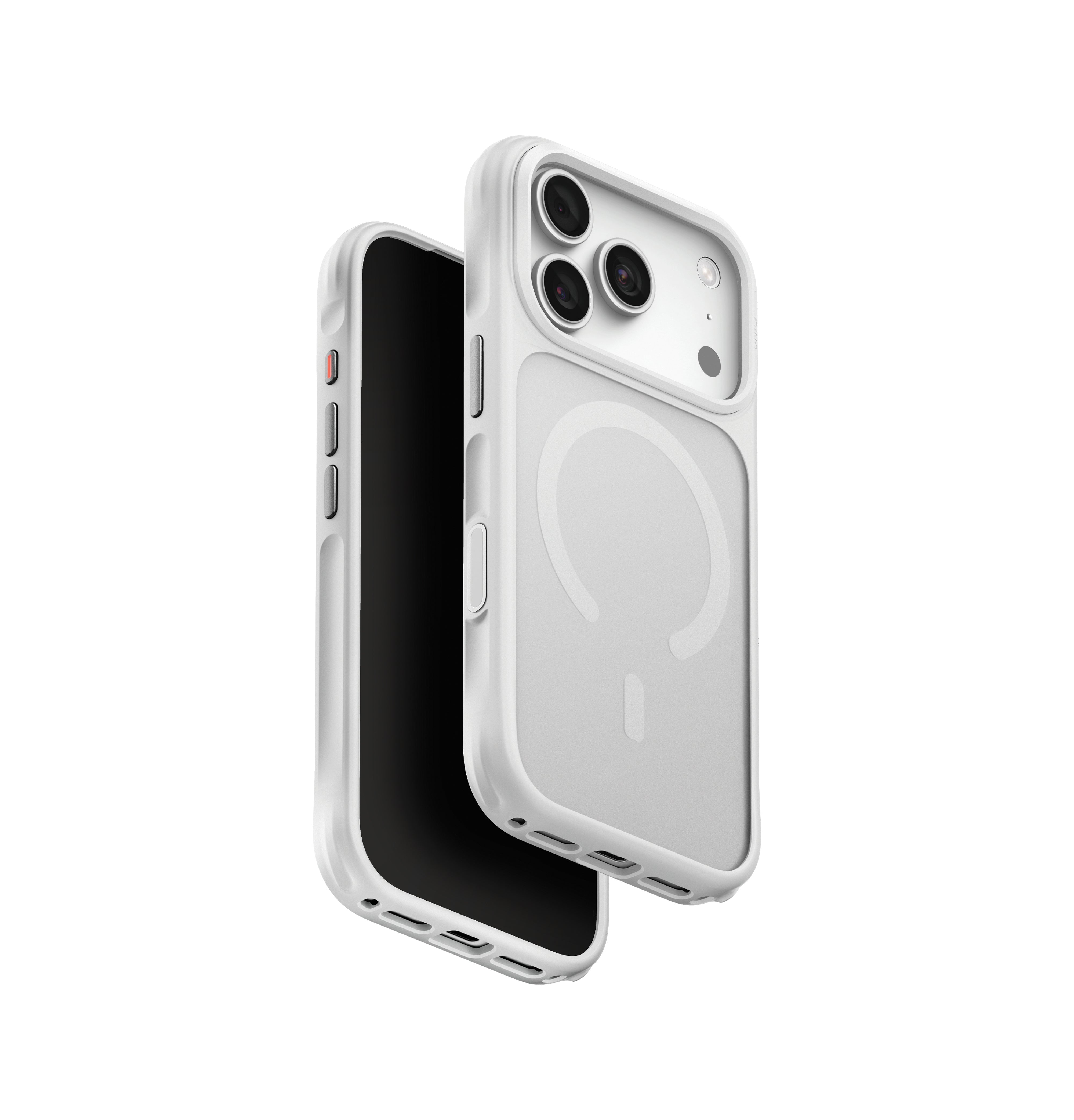 Uniq Hybrid Veren MagSafe Case for Apple iPhone 17 Pro / Apple iPhone 18 Pro - Chalk Frost
