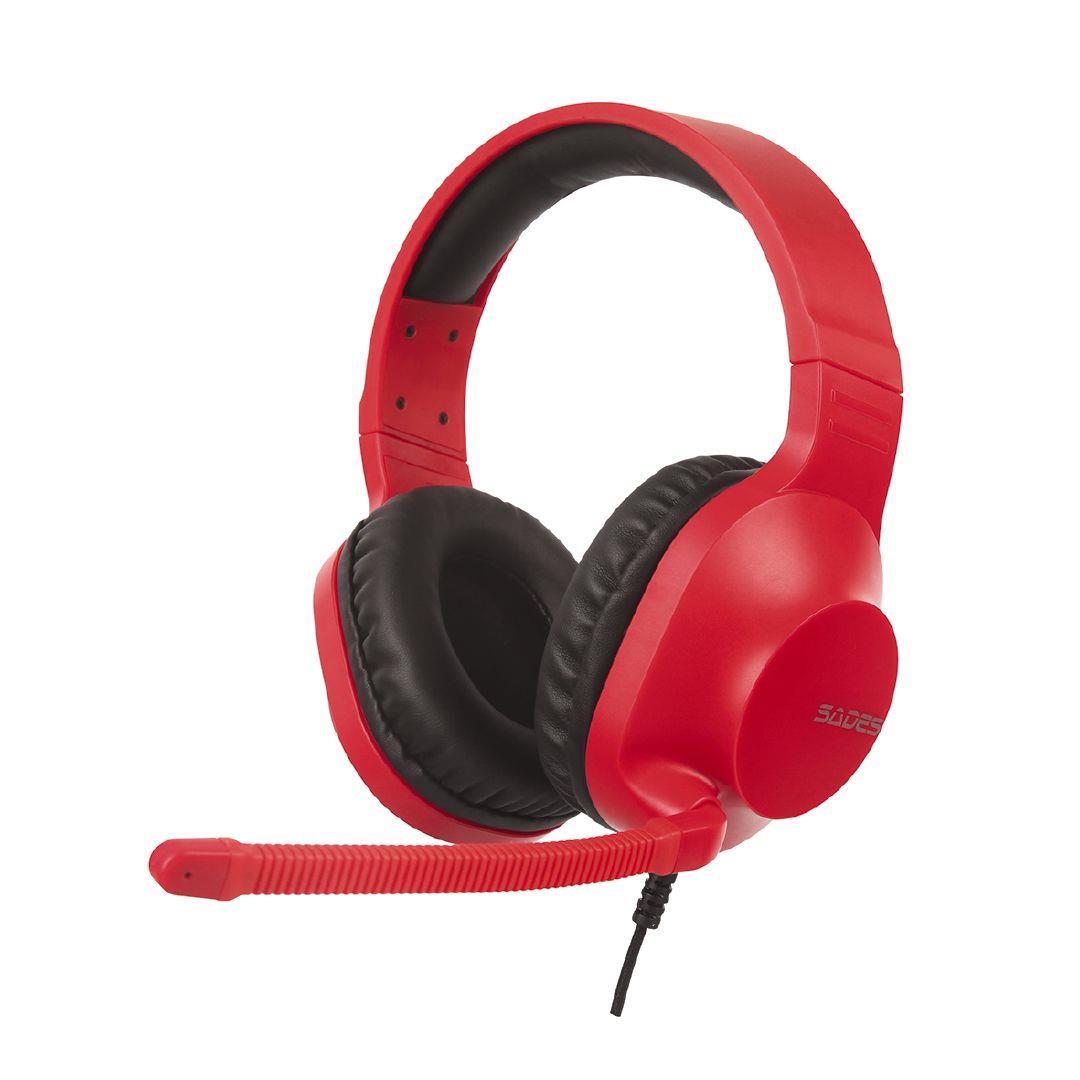 SADES Gaming Headset-Spirits (SA-721) - Red