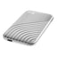 WD My Passport SSD - 1TB / Up to 1050MB/s / USB-C / Silver / External SSD (Solid State Drive)