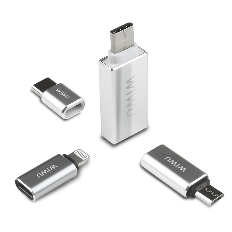 Wiwu Otg Aluminum Adapter Pack 4 In 1