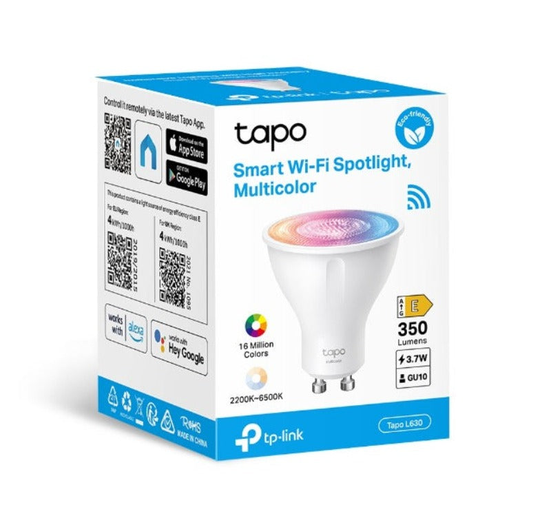 TP-Link Tapo L630 Wi-Fi Smart Multicolour Dimmable Spotlight