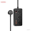 Earldom SC31 Multi-Socket Power Strips- Black (Gmark Approved)