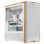 LIAN LI Lancool 217 Mid Tower ATX Gaming Case, White (5 Fans Included)