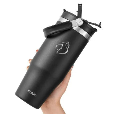 Buzio Swing Series Insulated Tumbler 1L - Black