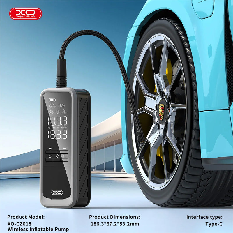 XO CZ018 Smart Portable Wireless Inflator Pump