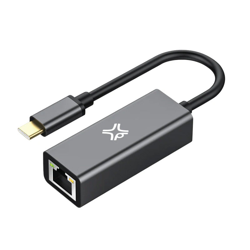 XtremeMac TYPE-C to Ethernet Adapter - Silver