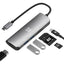 Xtrememac Card Reader - 6-in-1 / USB-C / Silver