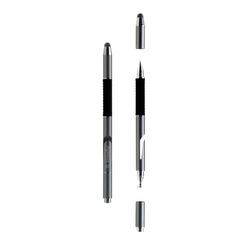 XtremeMac 3-in-1 Aluminum Stylus Pen - Silver