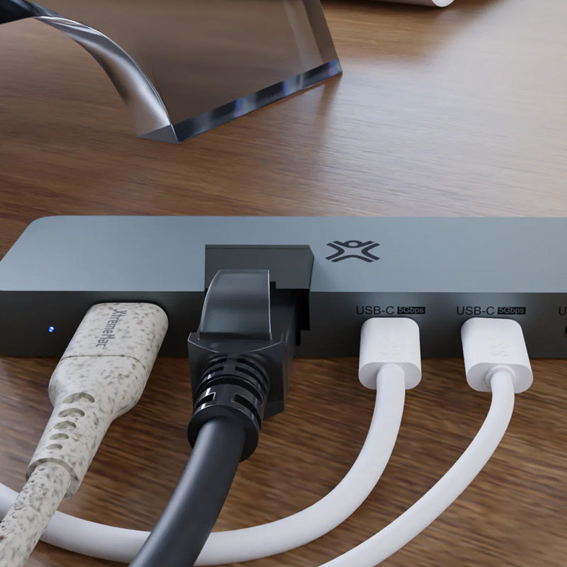 Xtrememac Docking Hub Station - 5-in-1 / USB-C / Space Grey