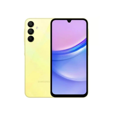 Samsung Galaxy A15 - 128GB / 4GB / 6.5’’ FHD + / Wi-Fi / 4G / Yellow - Mobile Mobiles & Tablets > Mobiles